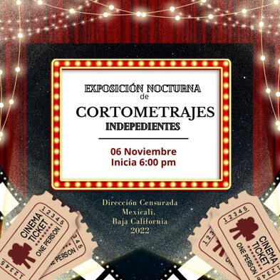 Flyer Cortometrajes